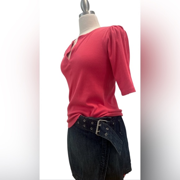 Maeve -Anthropologie Coral Top - Picture 4 of 6